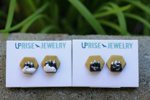Tiny Mountain Earring Studs - Earrings - [variant_title] - [option1] - [option2] - [option3] - Uprise Jewelry