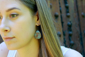 Industrial Rusted Steel Earrings - Earrings - [variant_title] - [option1] - [option2] - [option3] - Uprise Jewelry