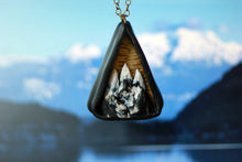 Small Triangle Mountain Diorama Necklace - necklace - [variant_title] - [option1] - [option2] - [option3] - Uprise Jewelry