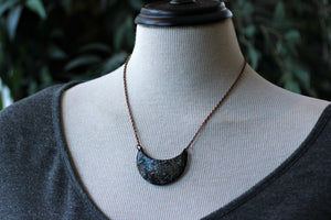 Black Crescent Moon Vampire Diaries Necklace - Statement Necklaces - [variant_title] - [option1] - [option2] - [option3] - Uprise Jewelry